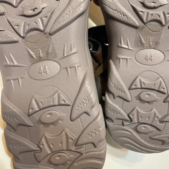 Fitory Mens Sport Sandals Brown Adjustable Strap Hook And Loop 10.5 EUR 44 - Picture 2 of 7